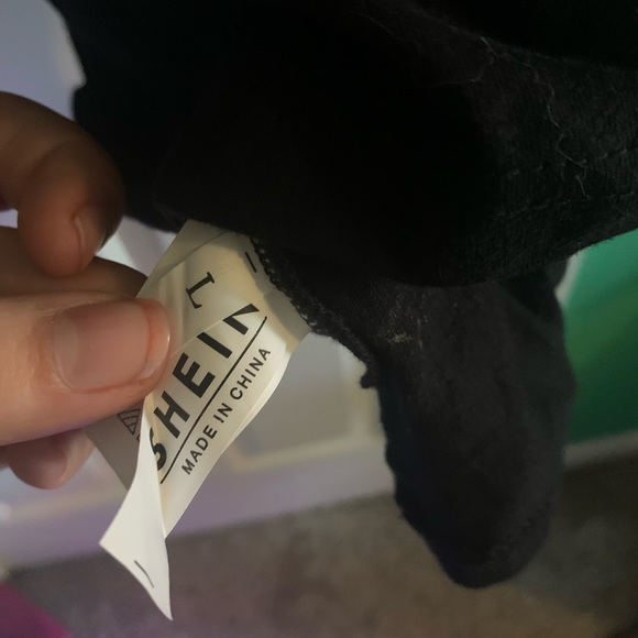 Large Blue Skeleton “Butterfly King” Shein T-Shirt - Picture 3 of 4